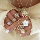 BAGUE AGNES FLEUR
